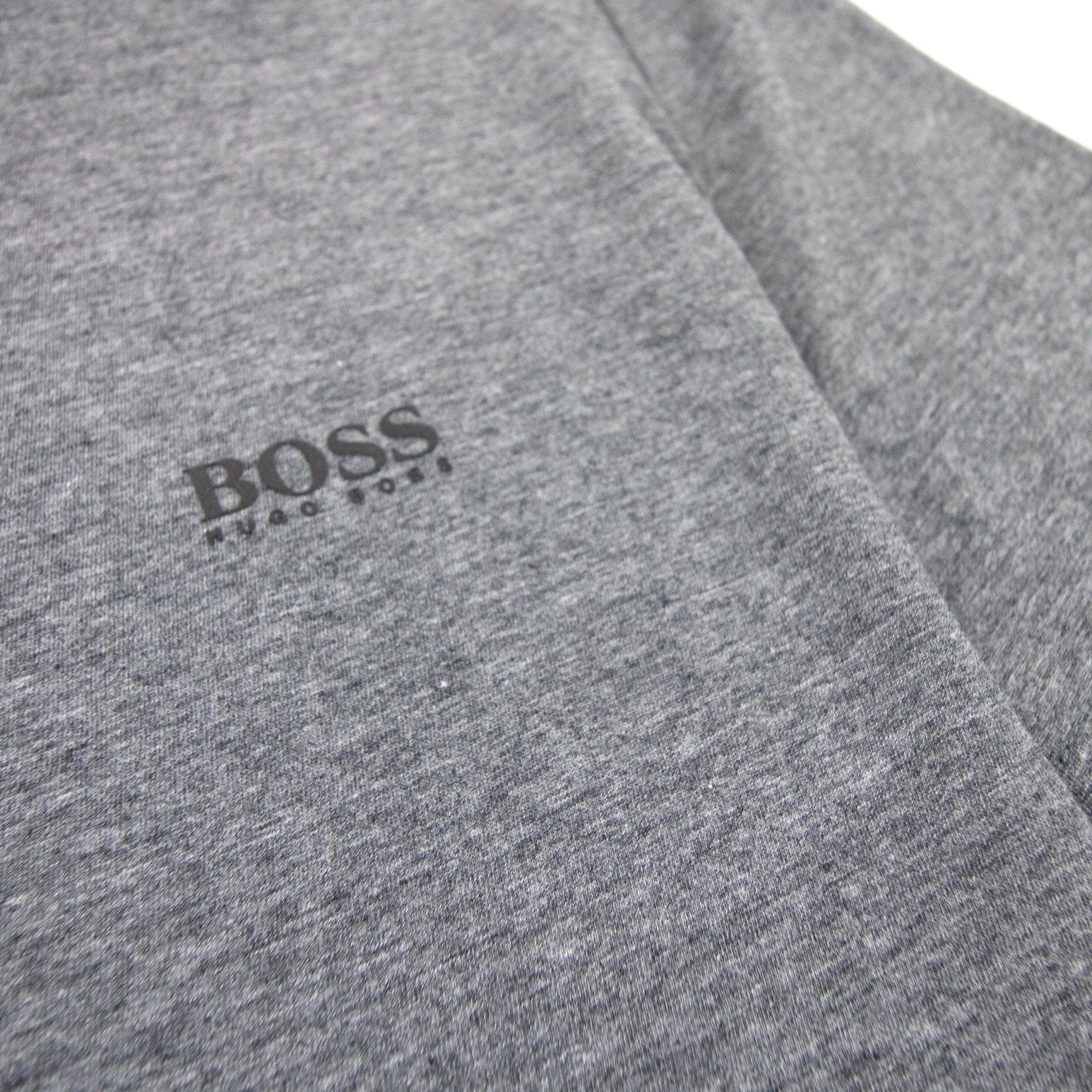 Hugo Boss Regular-fit T-shirt With Contrast Logo Grey 037