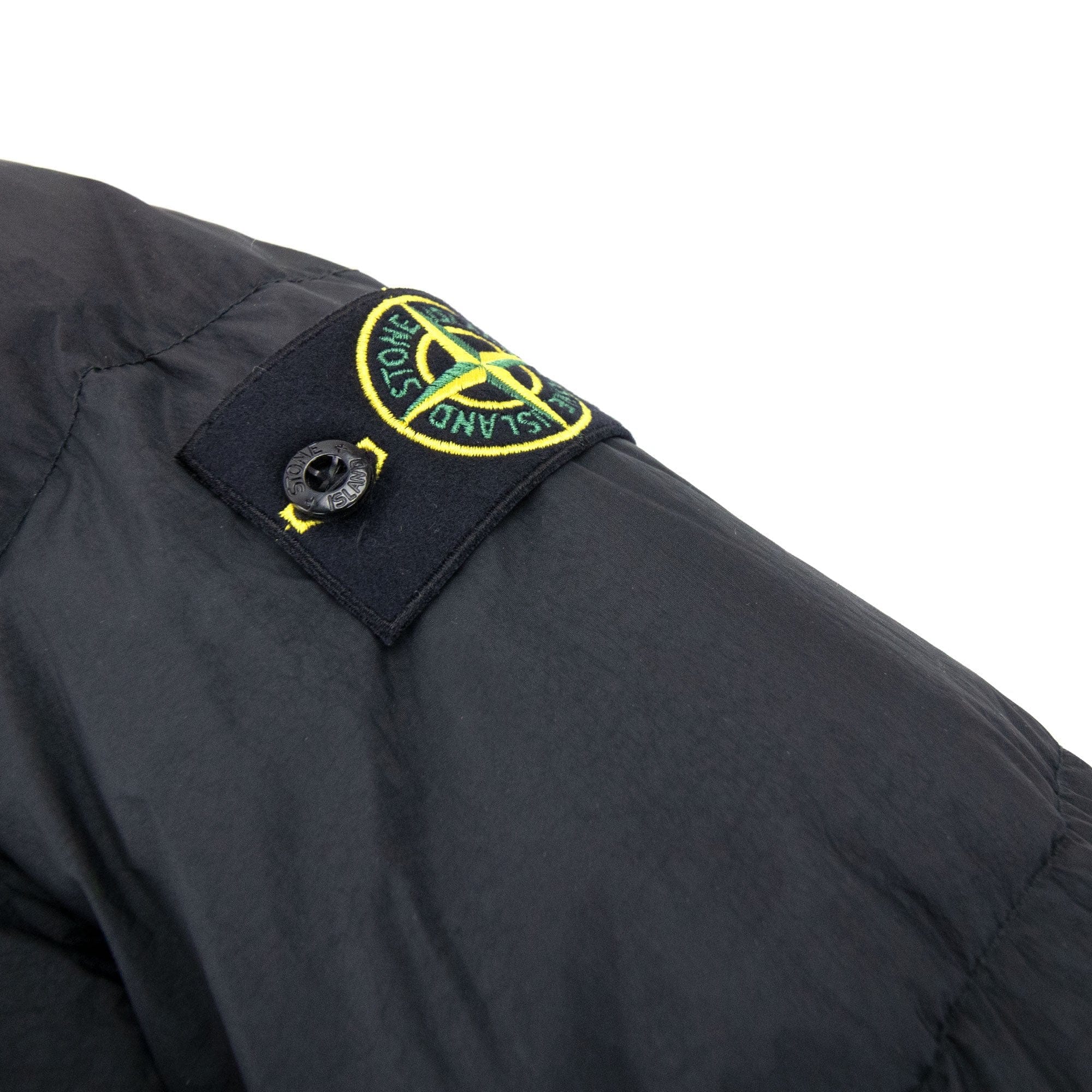 Stone Island 40223 Garment Dyed Crinkle Reps Ny Down Jacket Black V0029