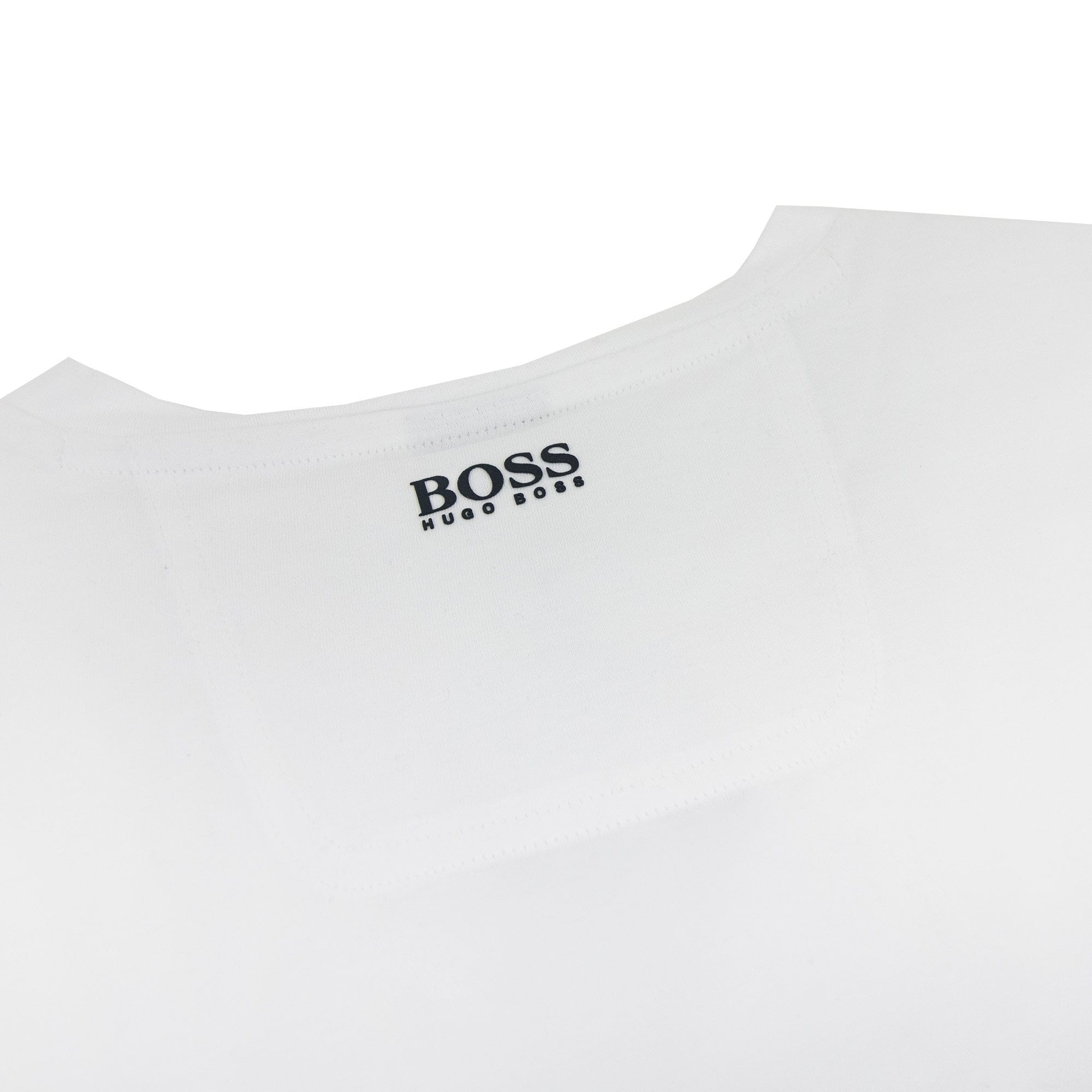 Hugo Boss Tee 1 Logo T Shirt White 100