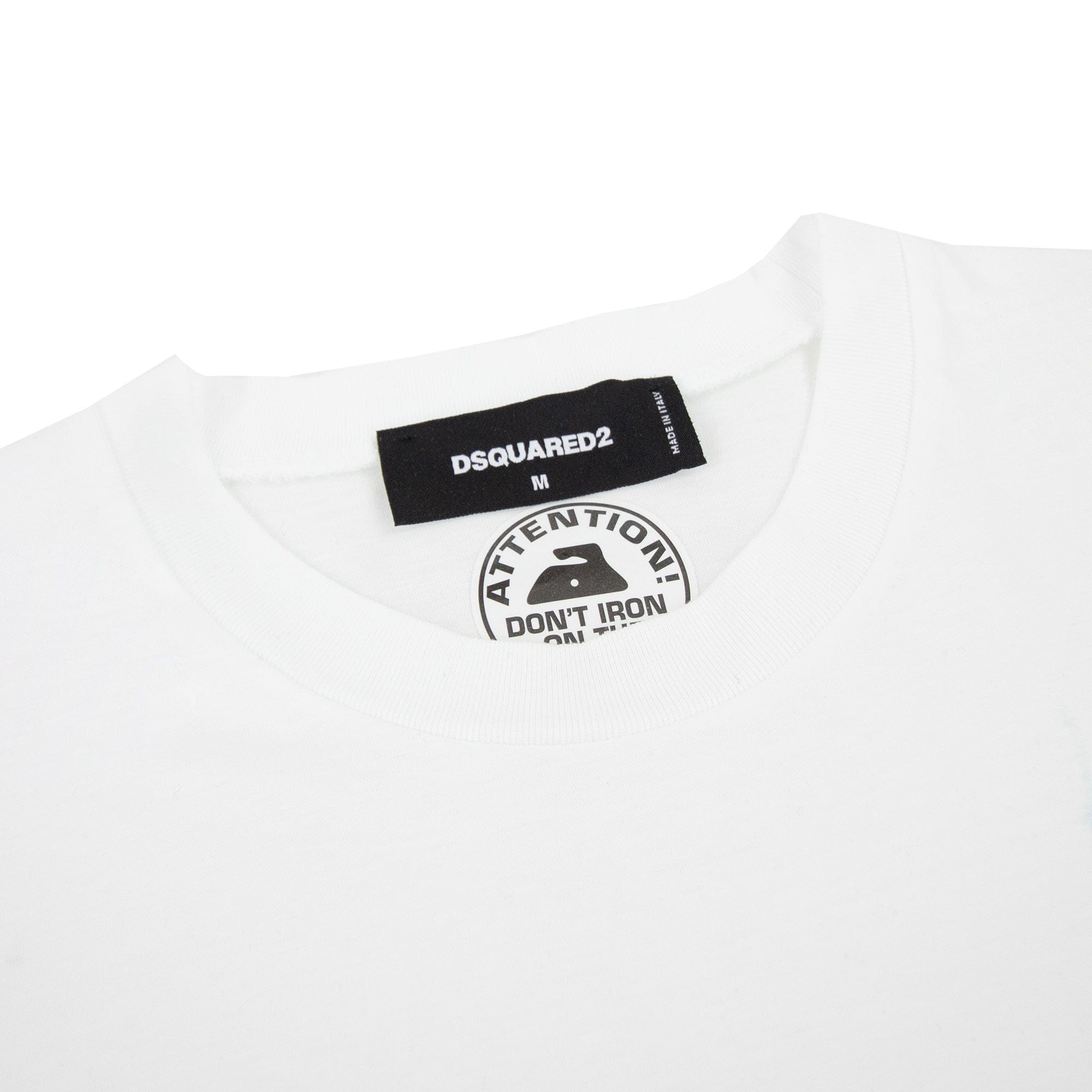 Dsquared2 Doodle Logo T Shirt White 100