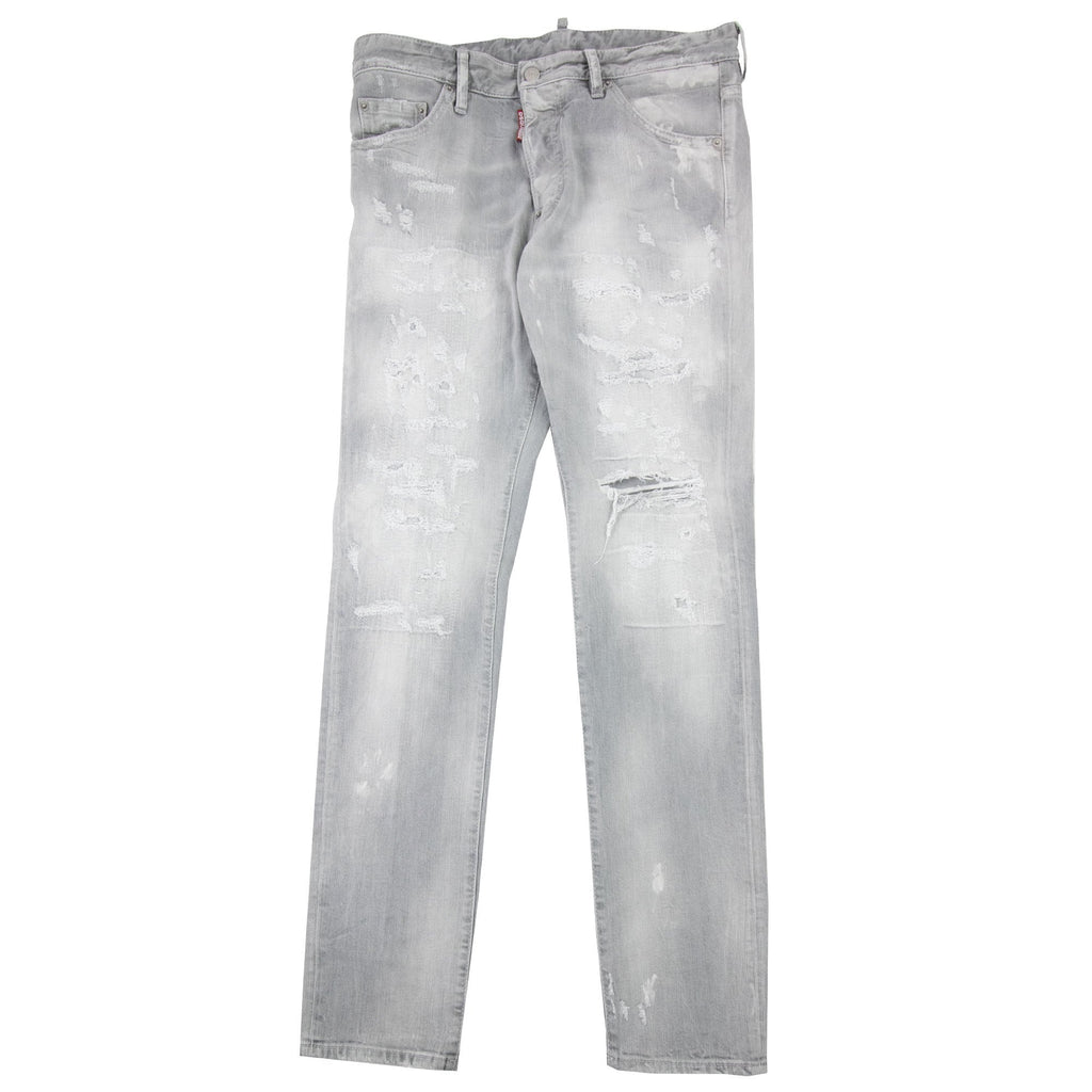 Dsquared2 Piranha Grey Denim Wash Cool Guy Jeans Grey 852