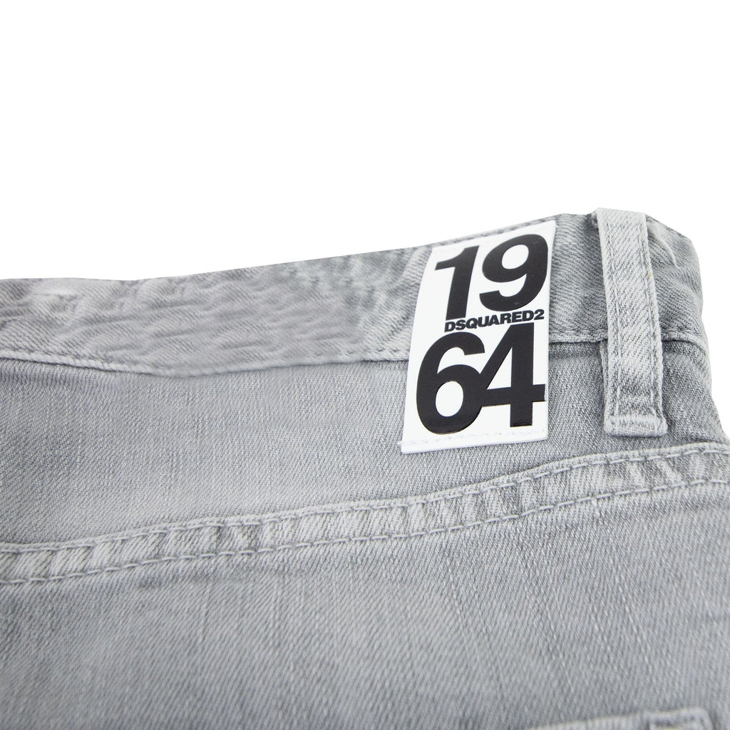 Dsquared2 Piranha Grey Denim Wash Cool Guy Jeans Grey 852