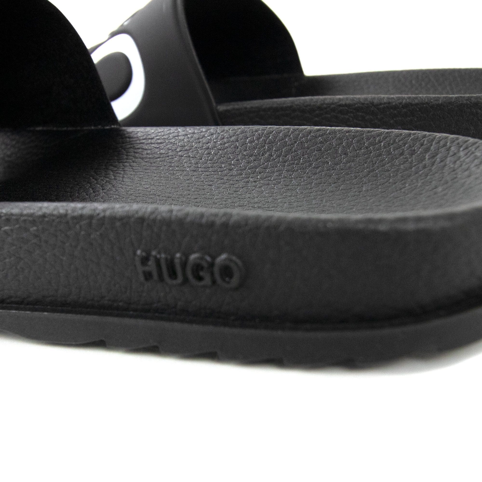 Hugo Boss Contrast Logo Sliders Black 002
