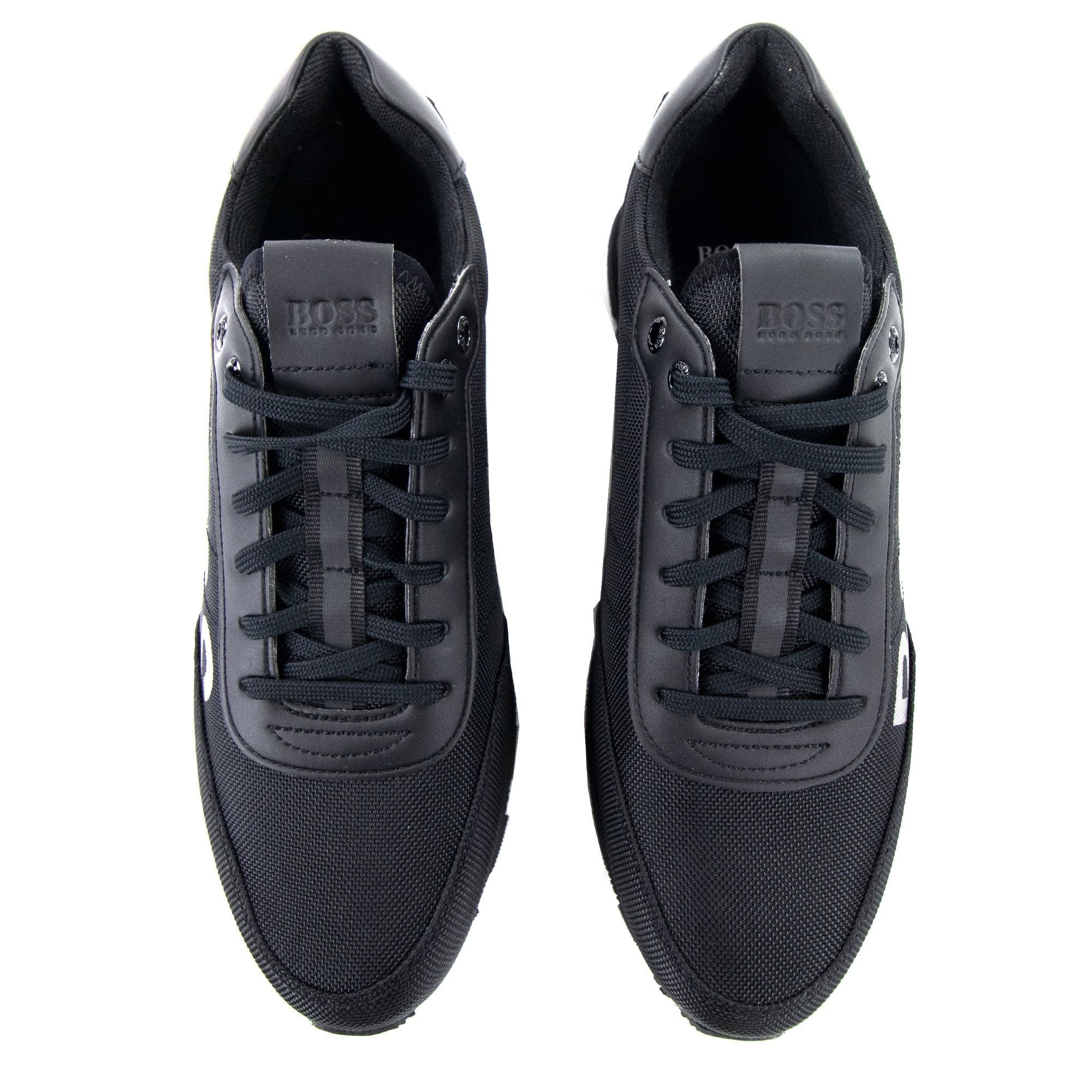 Hugo Boss Parkour Logo Trainers Black 001