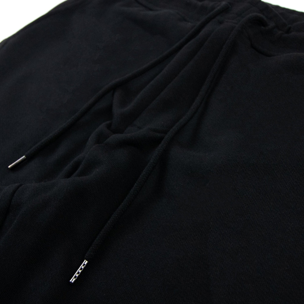 Cp Company Diagonal Raised Fleece Tapered Sweatpants Black 999