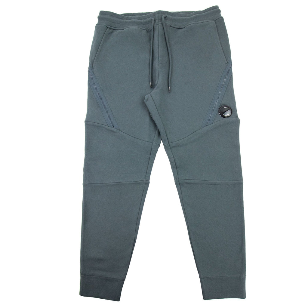 Cp Company Diagonal Raised Fleece Tapered Sweatpants Dark Shadow Grey 978