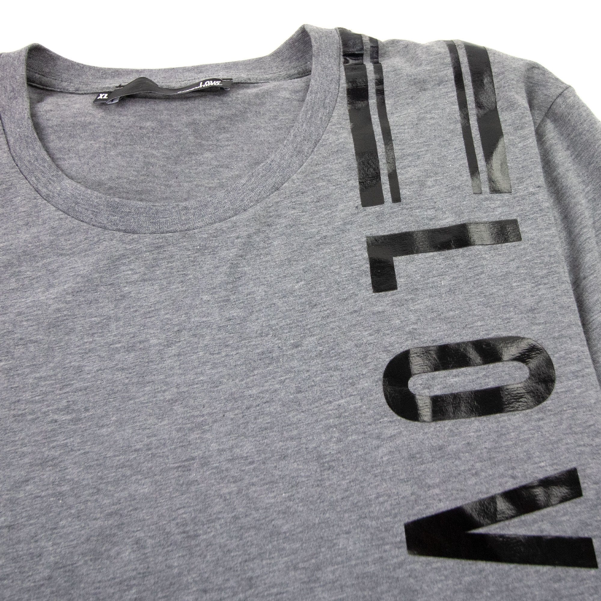 Love Moschino Side Logo T Shirt Dark Grey