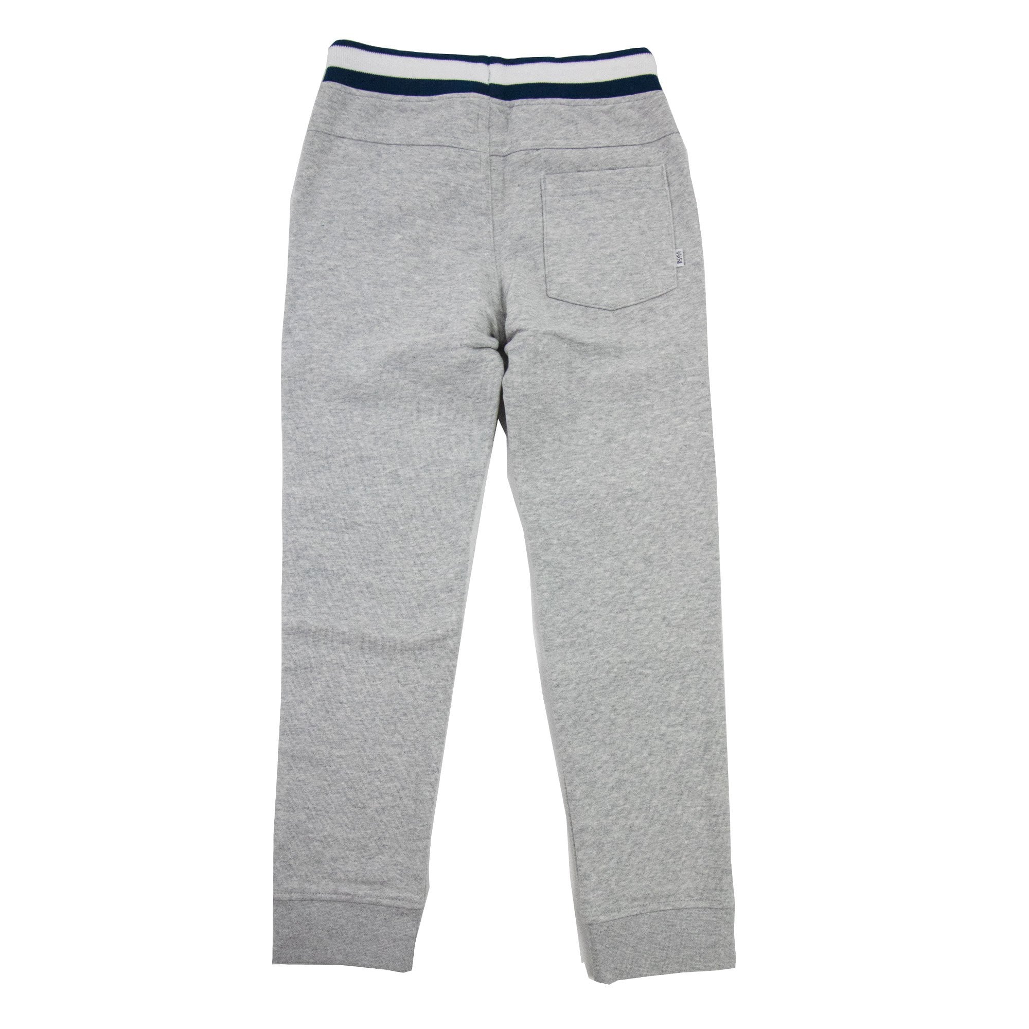 Hugo Boss Fleece Bottoms Leg Sign Grey/electric Blue