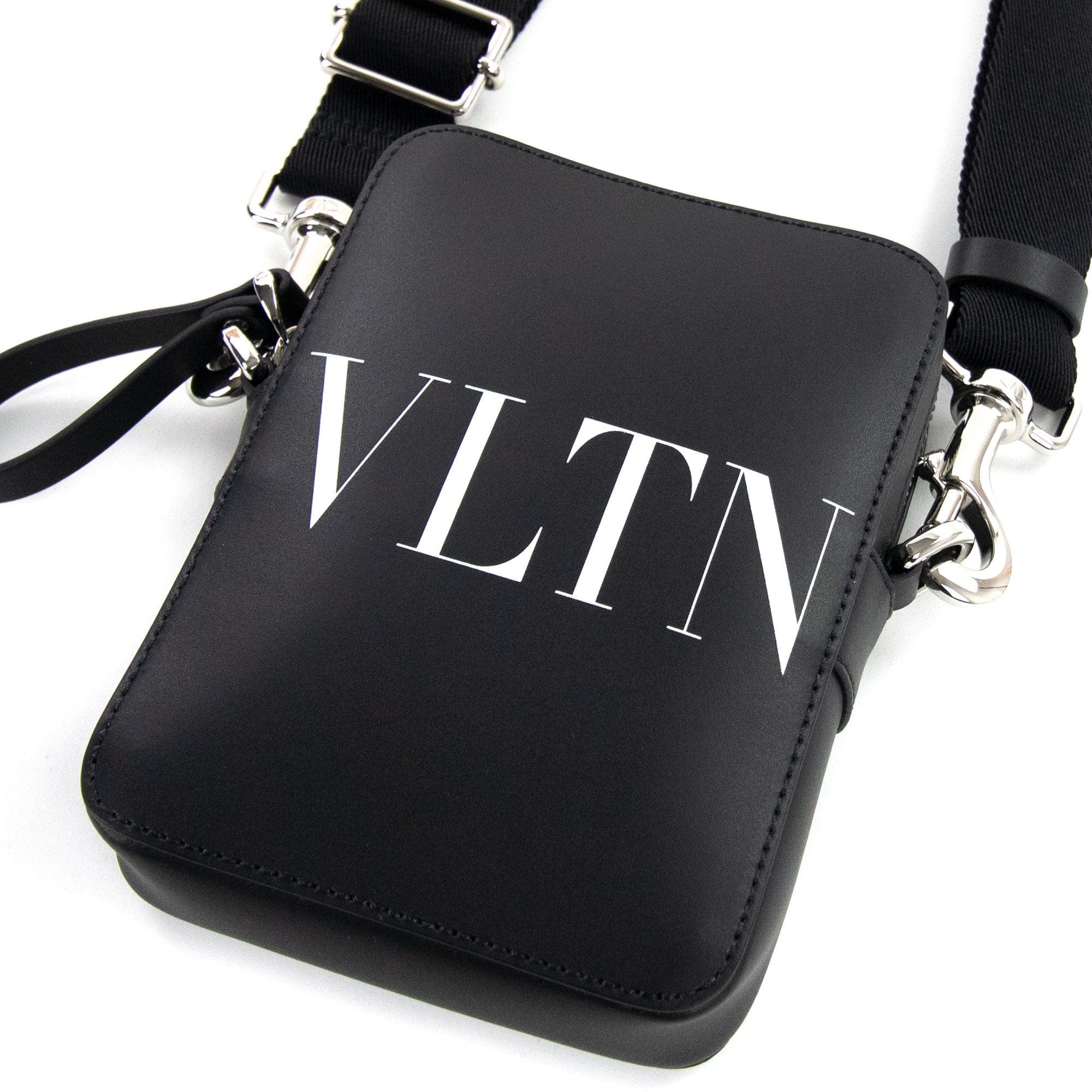 Valentino Vltn Logo Cross Body Bag Black 0ni