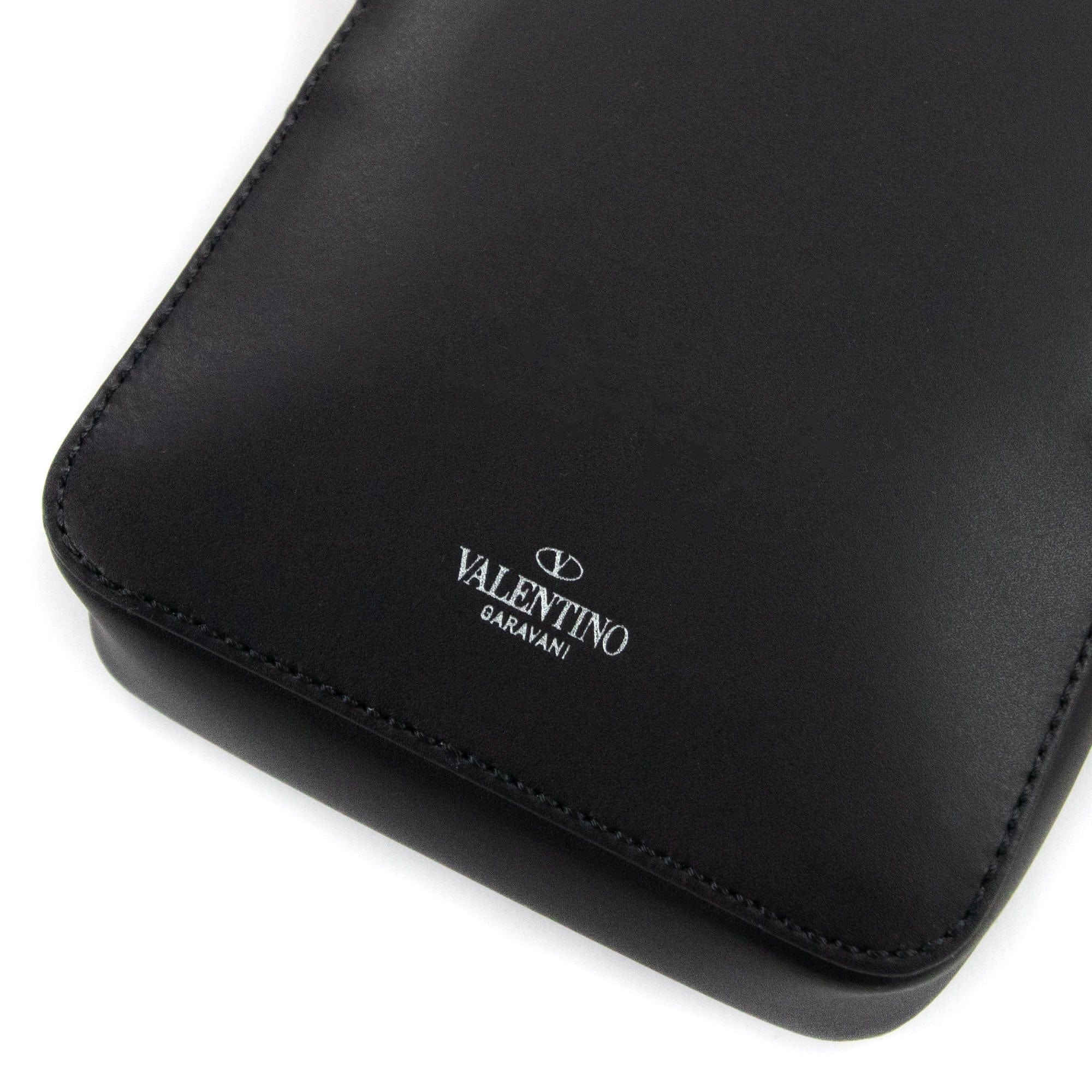Valentino Vltn Logo Cross Body Bag Black 0ni