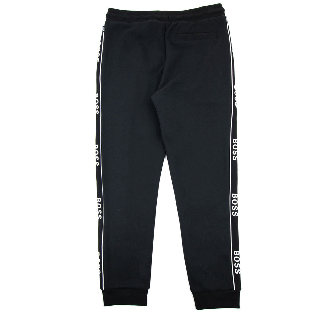Hugo Boss Lamont Tape Logo Tracksuit Pants Black 001