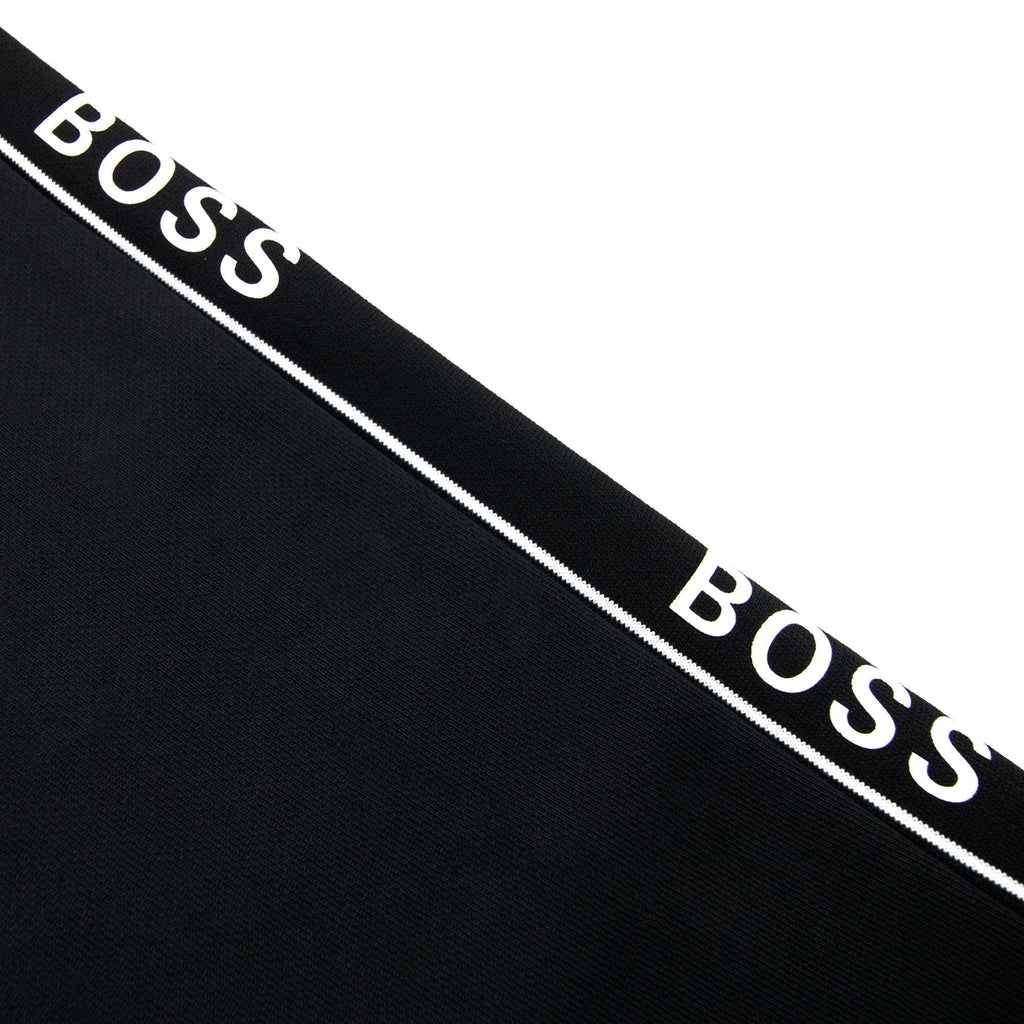 Hugo Boss Lamont Tape Logo Tracksuit Pants Black 001