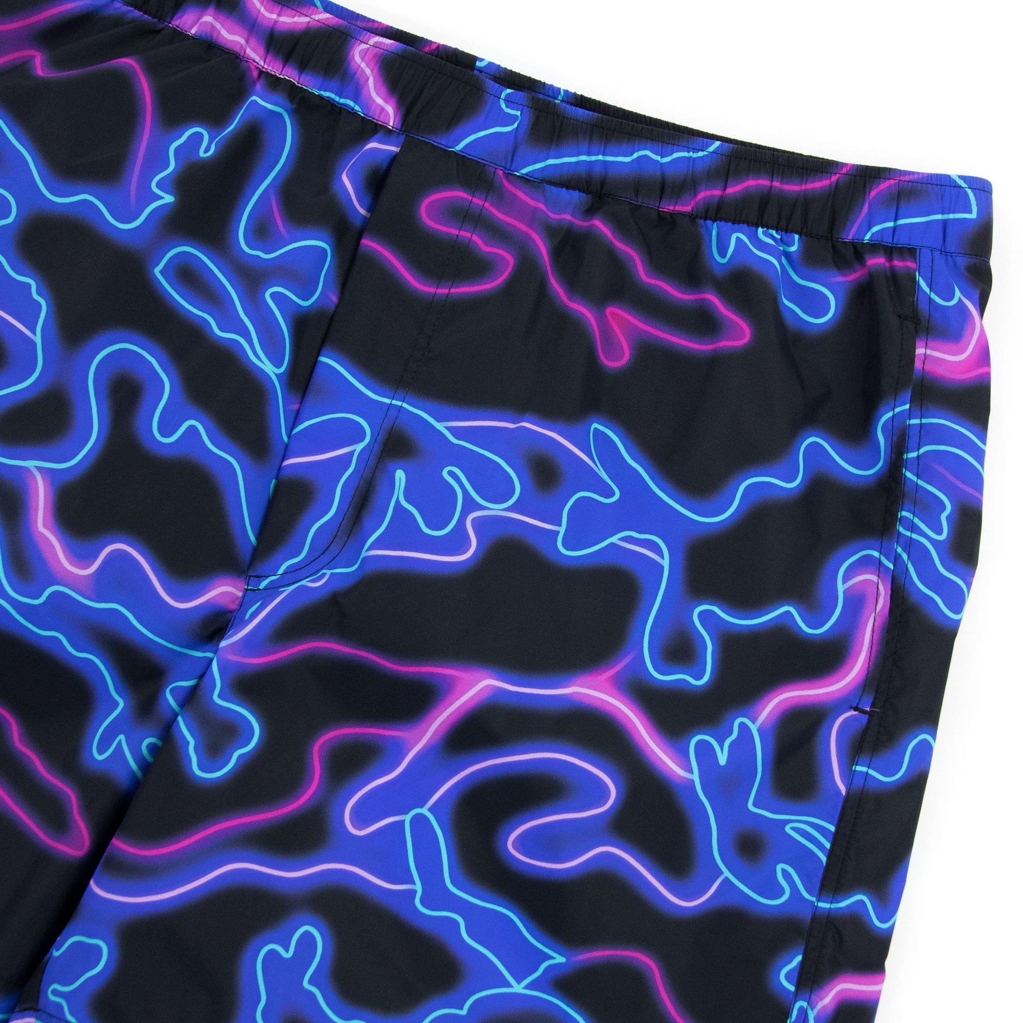 Valentino Neon Camo Swim Shorts Neon Camo N36
