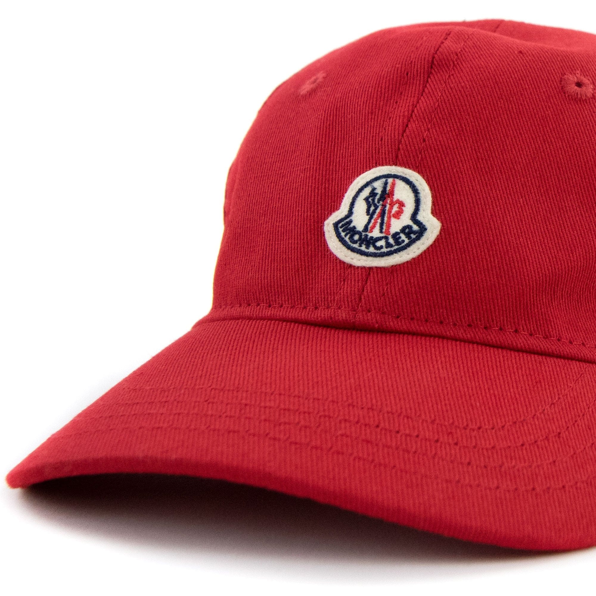 Moncler Junior Basic Logo Cap Red 455