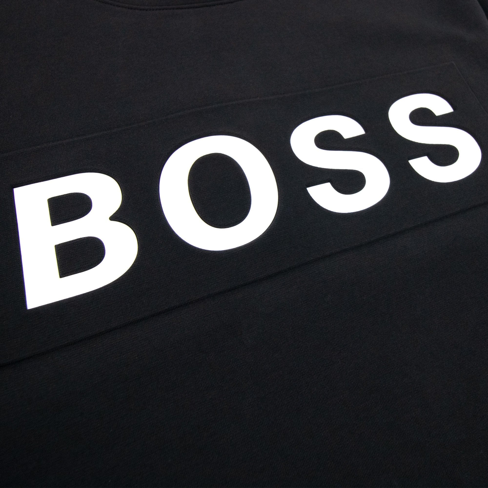 Hugo Boss Salbo 1 Printed Logo Sweatshirt Black 001