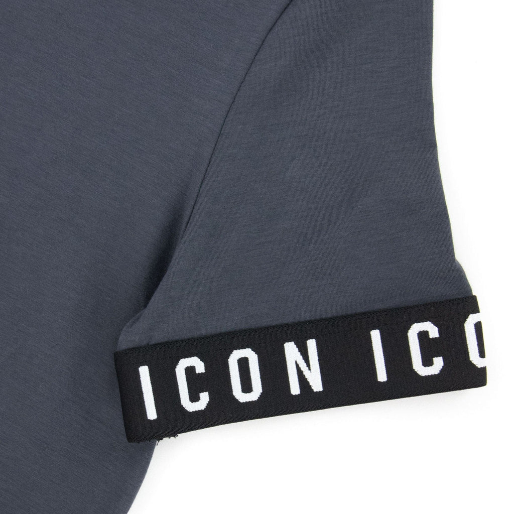 Dsquared2 Swim Shorts & Underwear Dsq2 Icon Arm Band T-shirt Grey/black