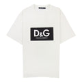 Dolce &amp; Gabbana D&amp;g Print Cotton T Shirt Off White