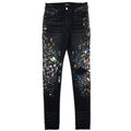 Amiri Skinny Painter Jeans Aged Black