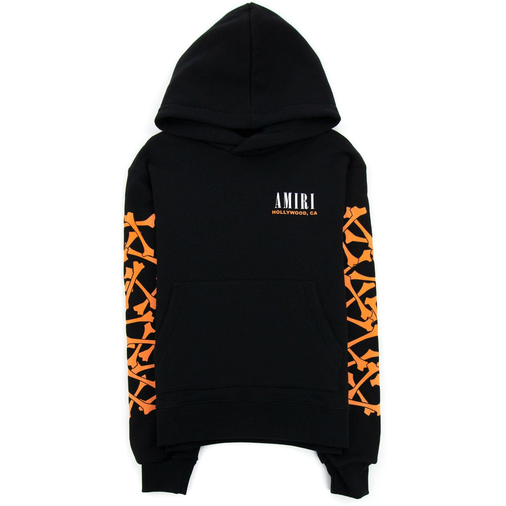 Amiri Bones Hooded Sweatshirt Black