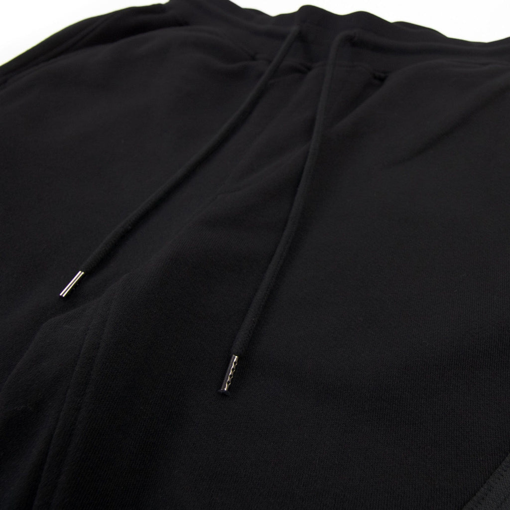 Cp Company Diagonal Raised Fleece Shorts Black 999