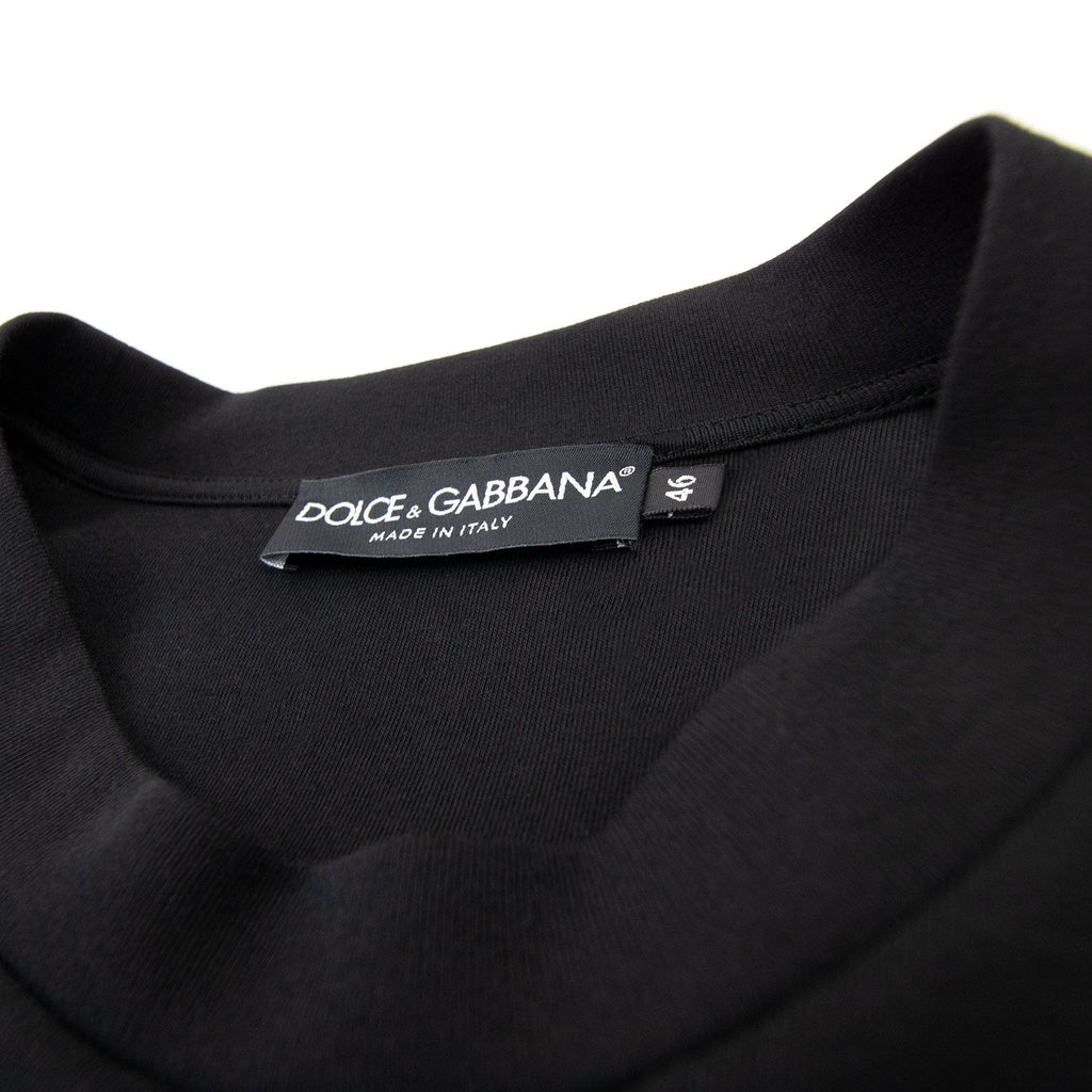 Dolce &amp; Gabbana Dg 3d Patch Logo Sweatshirt Black