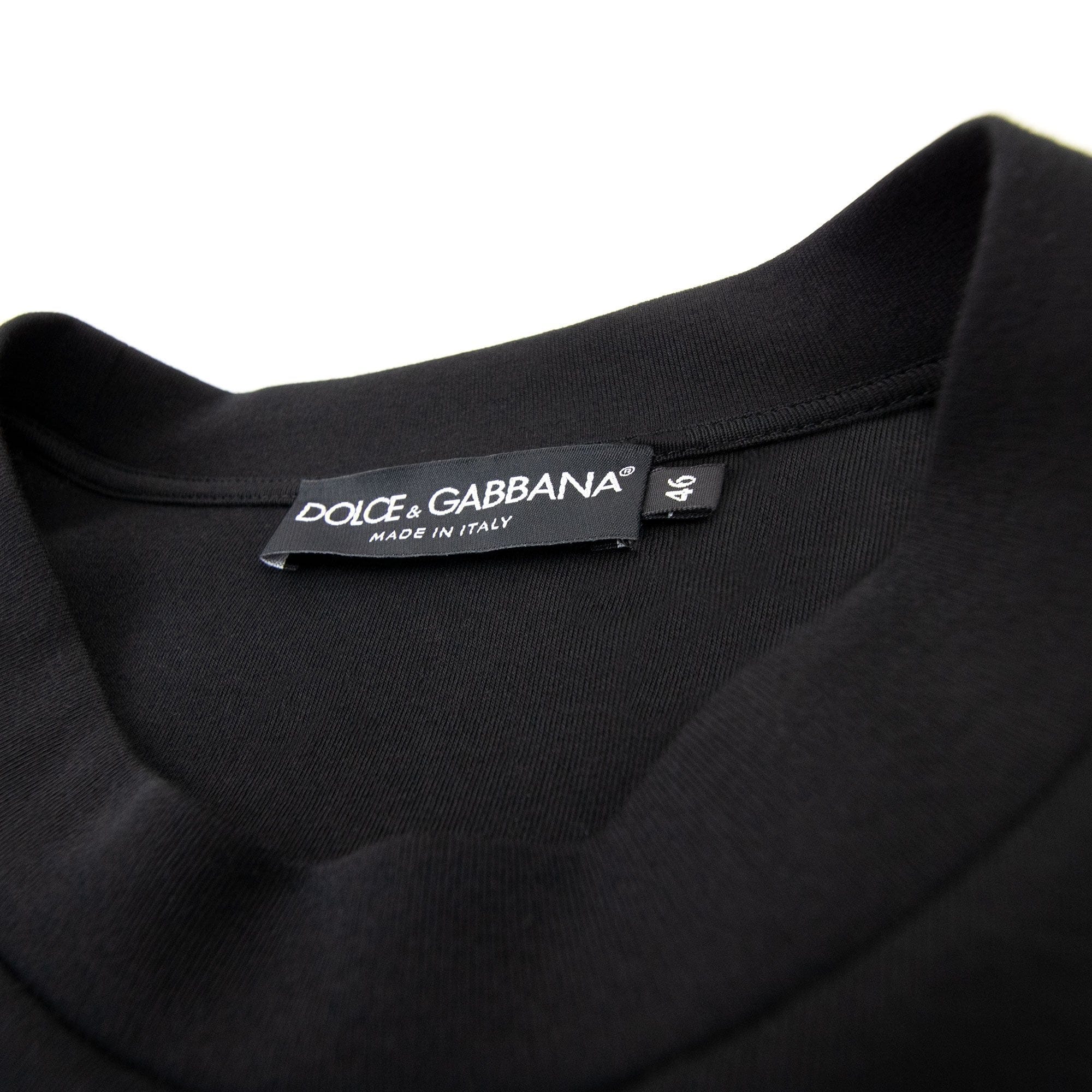 Dolce &amp; Gabbana Dg 3d Patch Logo Sweatshirt Black