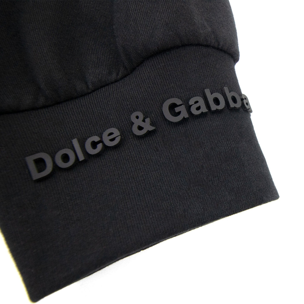 Dolce &amp; Gabbana Dg 3d Patch Logo Sweatshirt Black