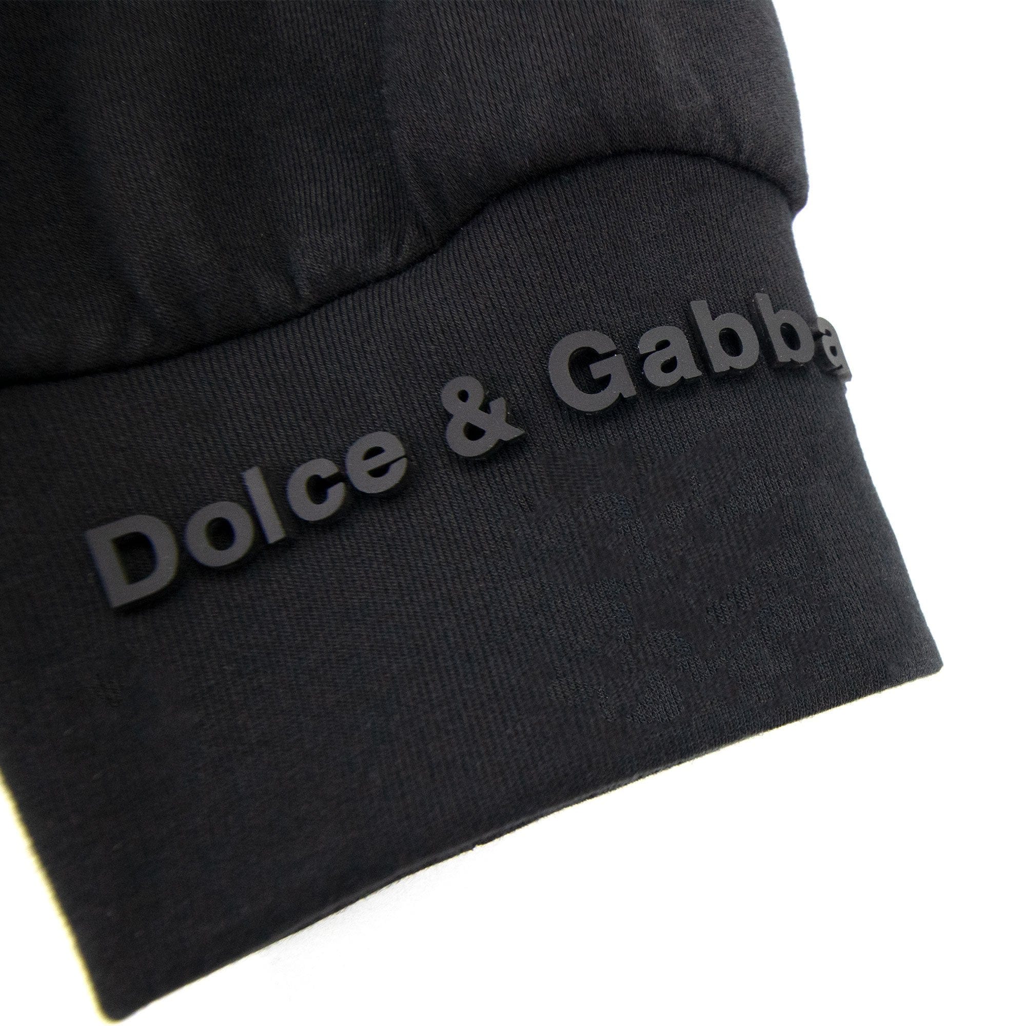 Dolce &amp; Gabbana Dg 3d Patch Logo Sweatshirt Black