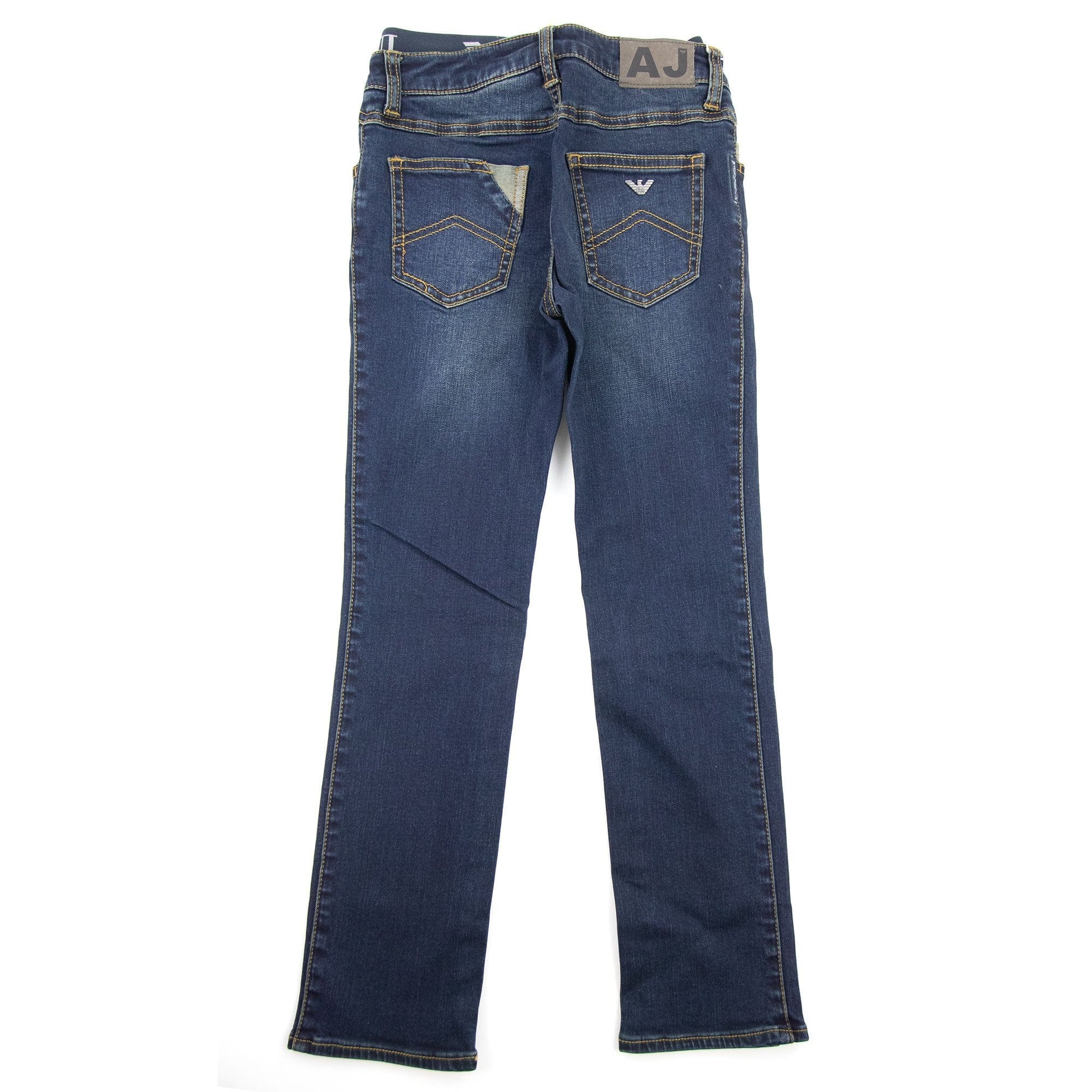 Armani Jeans Raw Denim Jnr Dark Denim