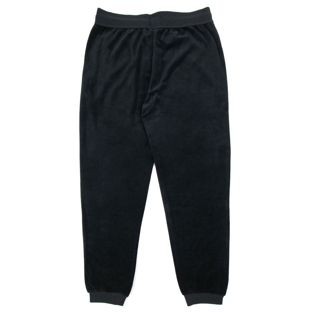 Hugo Boss Embroidered Logo Velour Pants Black 001