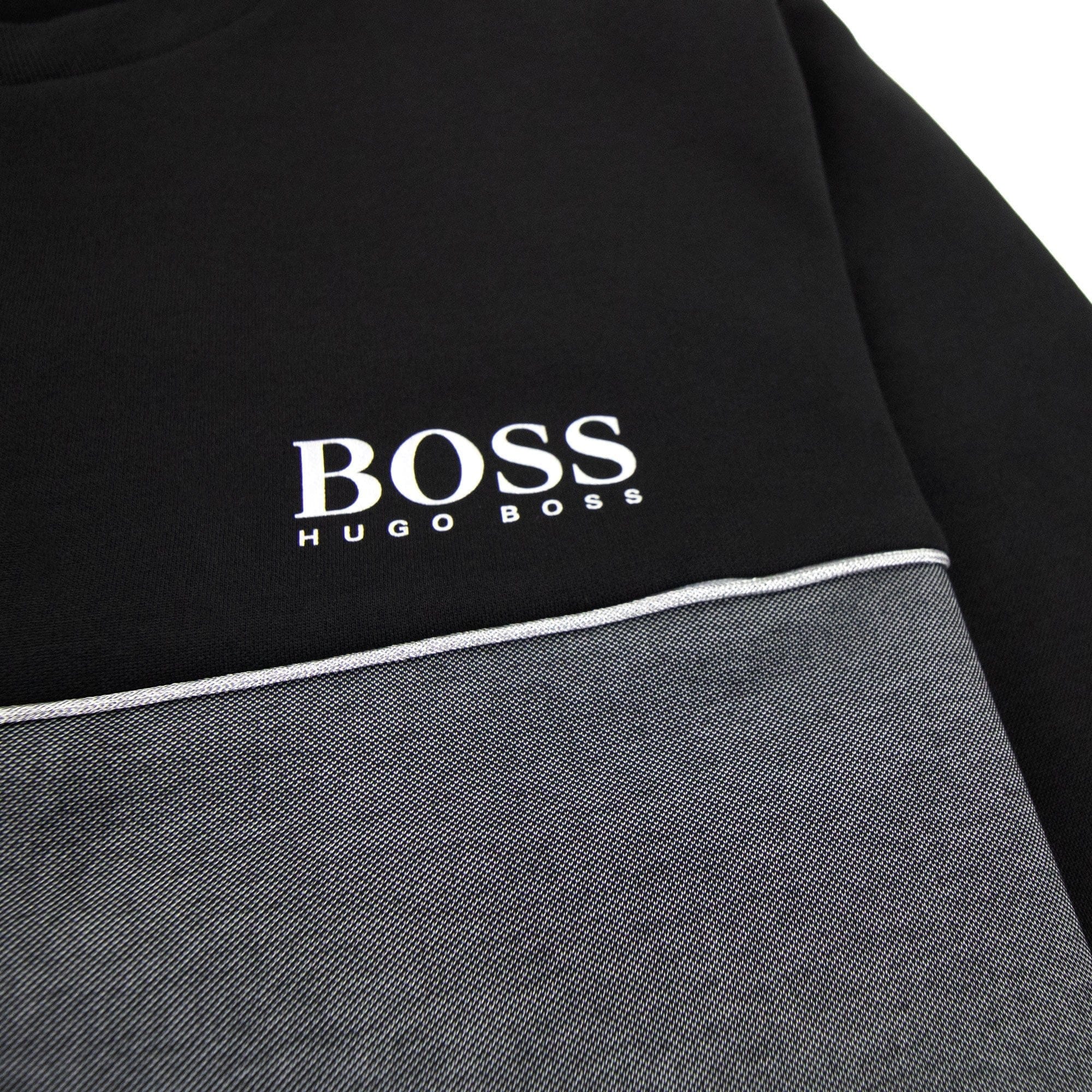 Hugo Boss Loungewear Tracksuit Sweatshirt Black 001