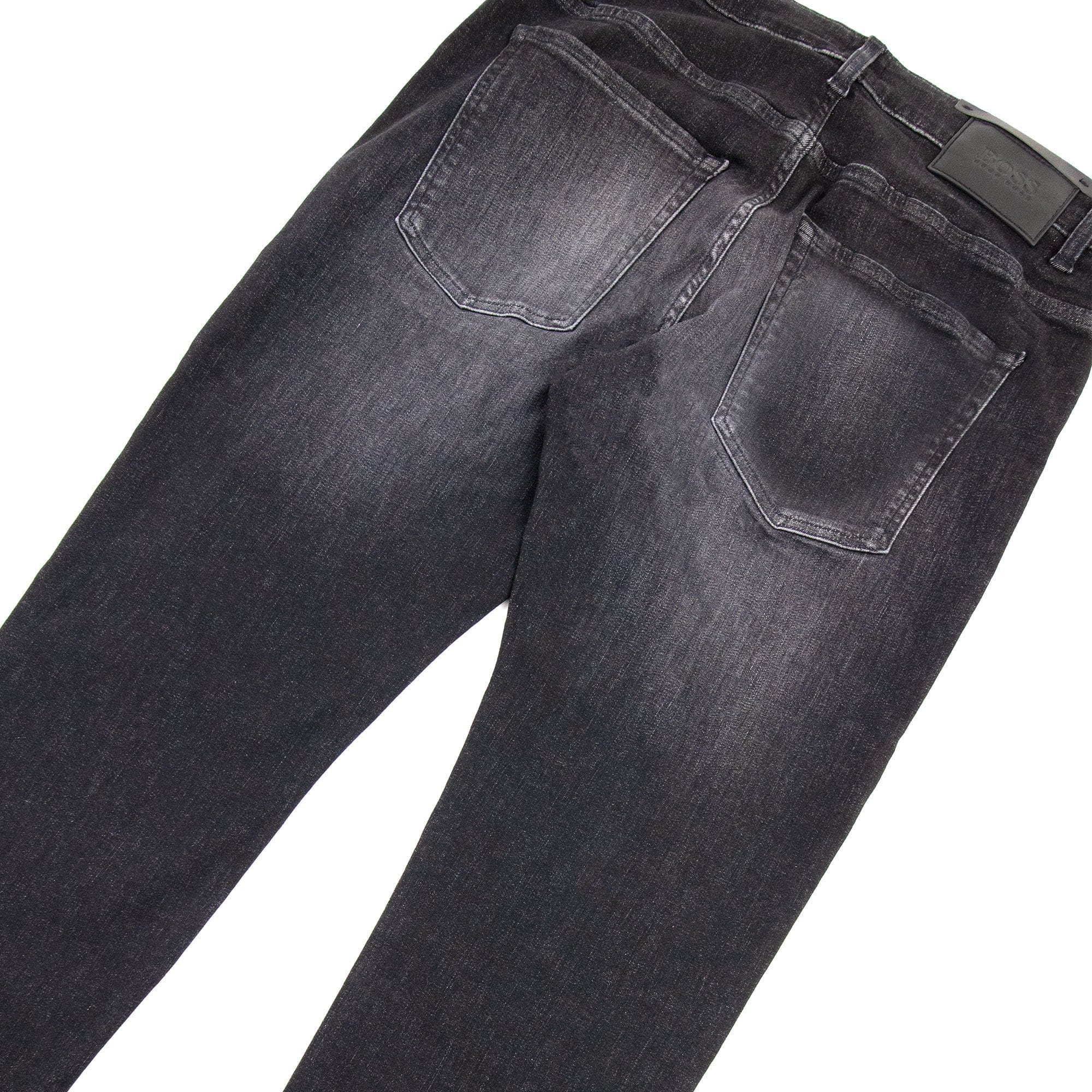 Hugo Boss Delaware3 Super Stretch Slim Fit Jean Black 007