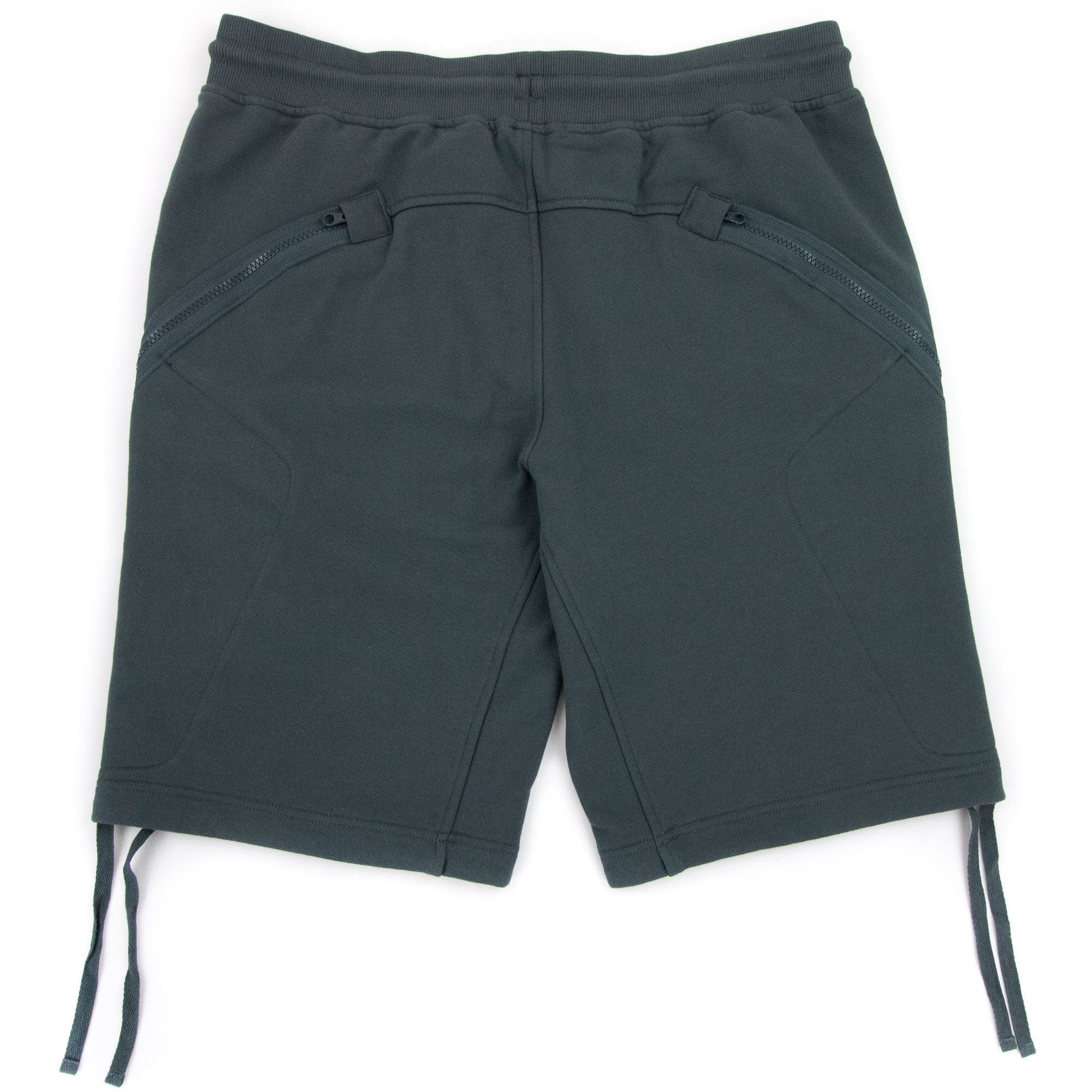 Cp Company Diagonal Raised Fleece Shorts Dark Shadow Grey 978