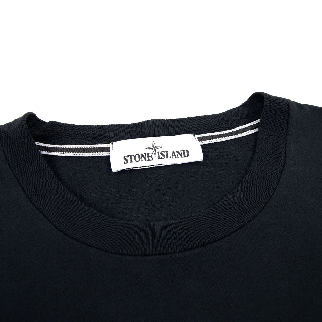 Stone Island 2ns94 Tricromia Three T-shirt Black