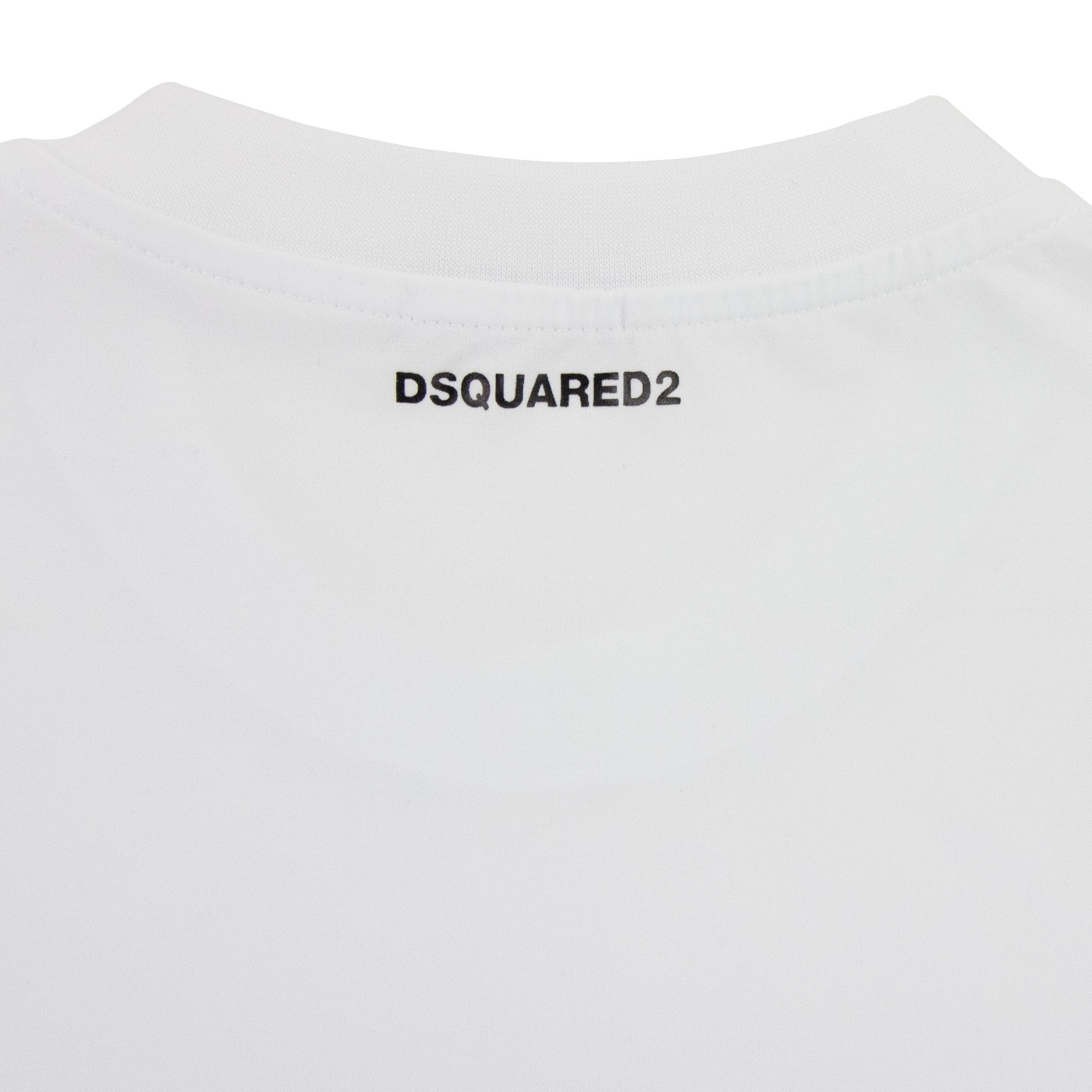 Dsquared2 Swim Shorts & Underw Dsq2 Icon Arm Band T-shirt White