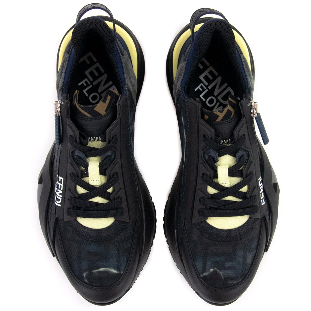 Fendi Flow Nylon Sneakers Black/Blue