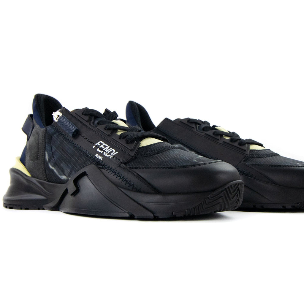Fendi Flow Nylon Sneakers Black/Blue