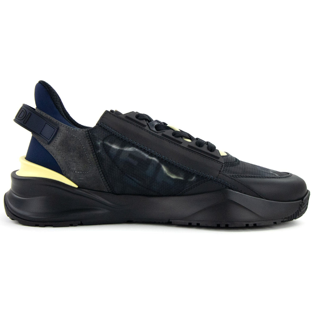 Fendi Flow Nylon Sneakers Black/Blue