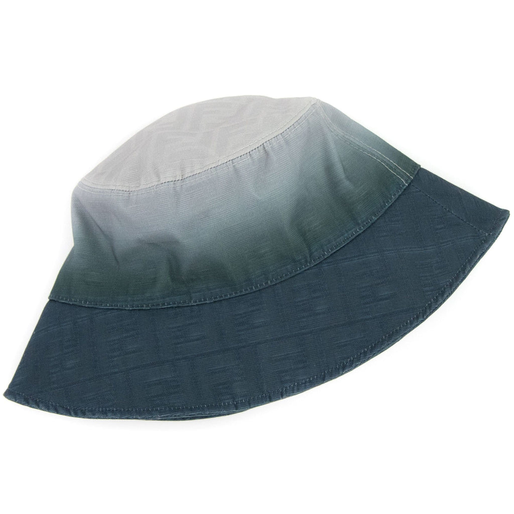 Fendi Ff Graduated Print Bucket Hat Grey