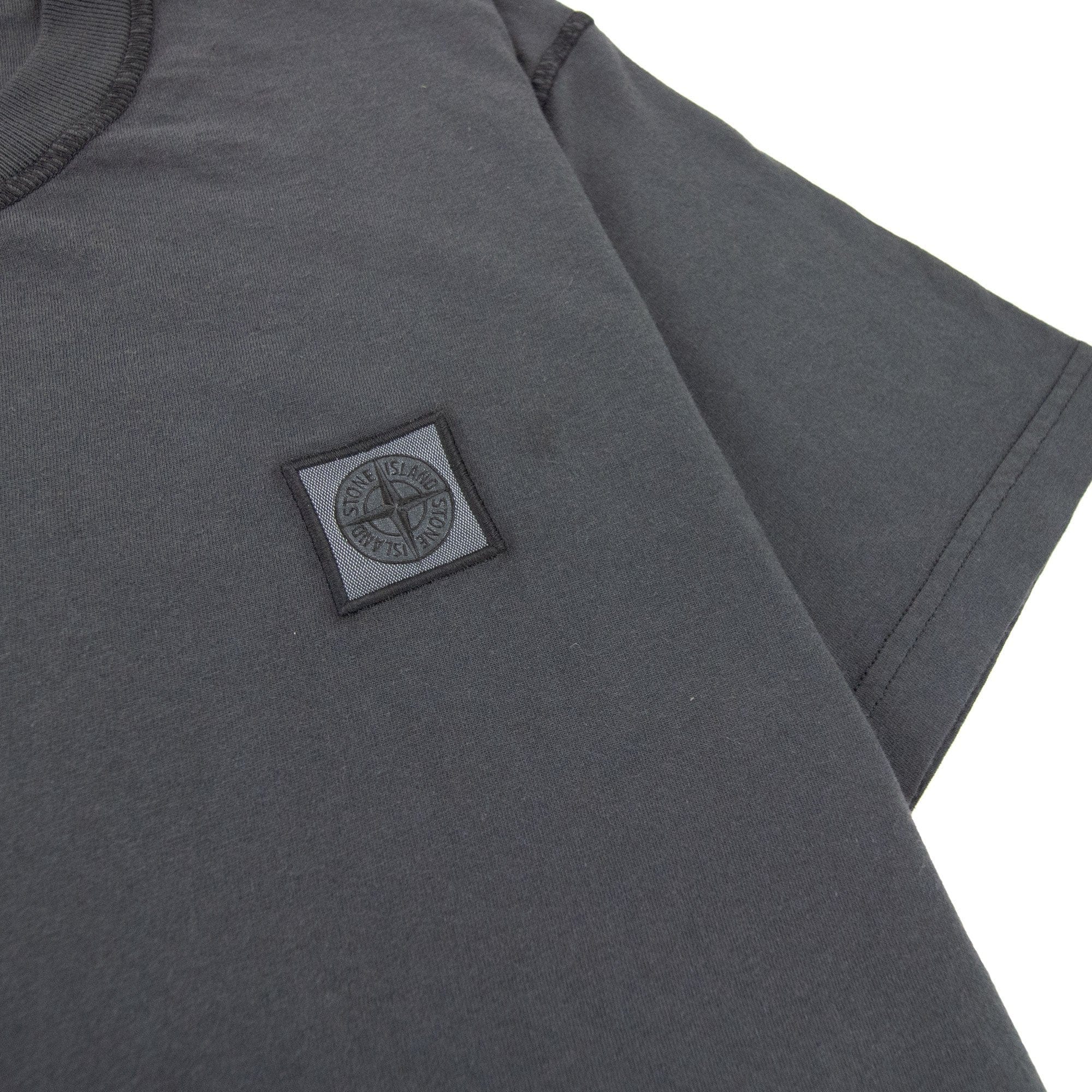 Stone Island Small Logo Patch Charcoal V0065