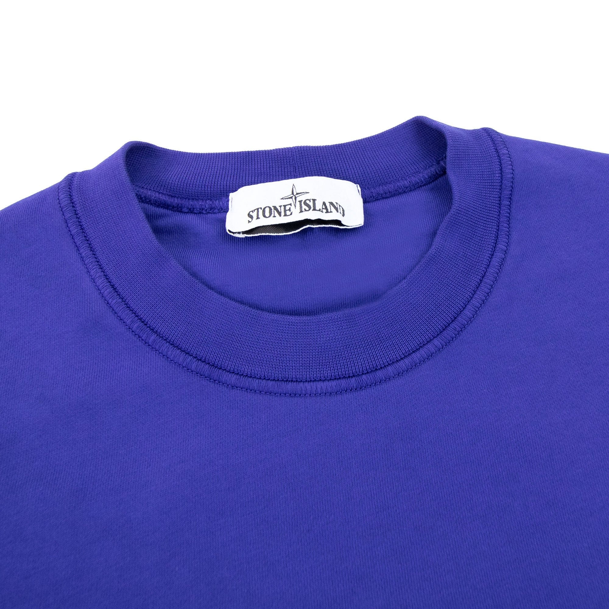 Stone Island 63051 Crewneck Sweatshirt Electric Blue V0022