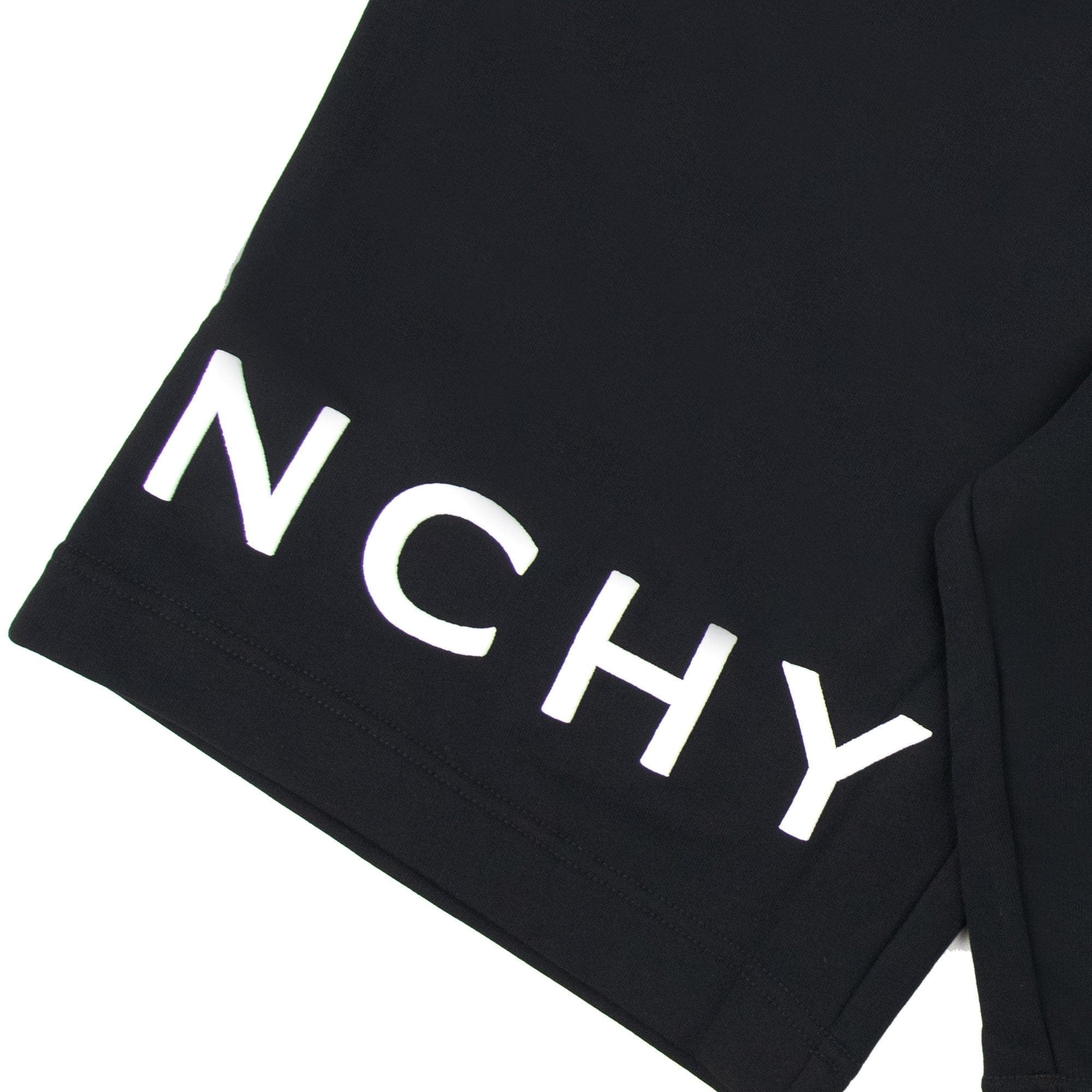 Givenchy 4g Embroidered Logo Bermuda Shorts Black 001