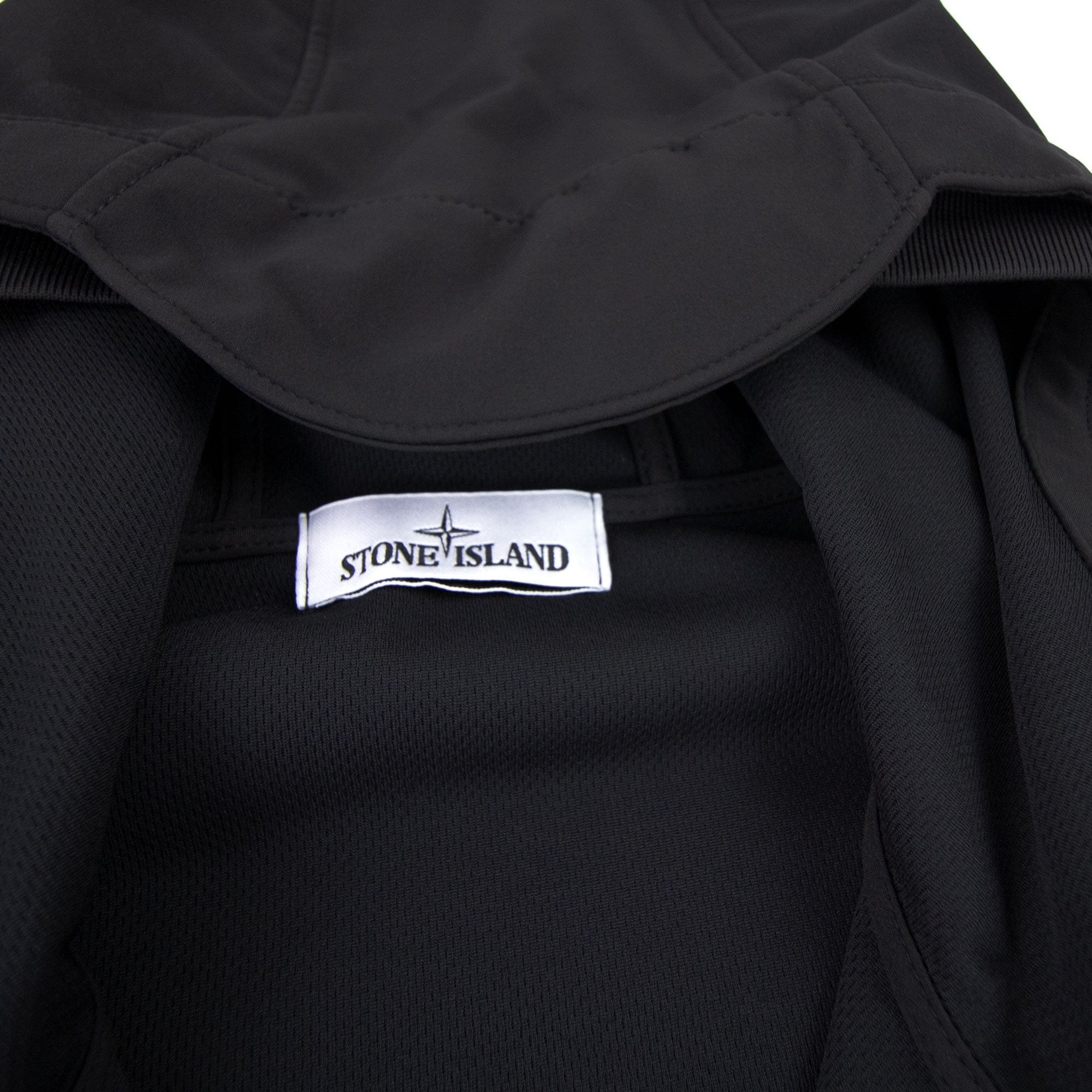 Stone Island 40427 Dye Technology Light Soft Shell Jacket Black V0029