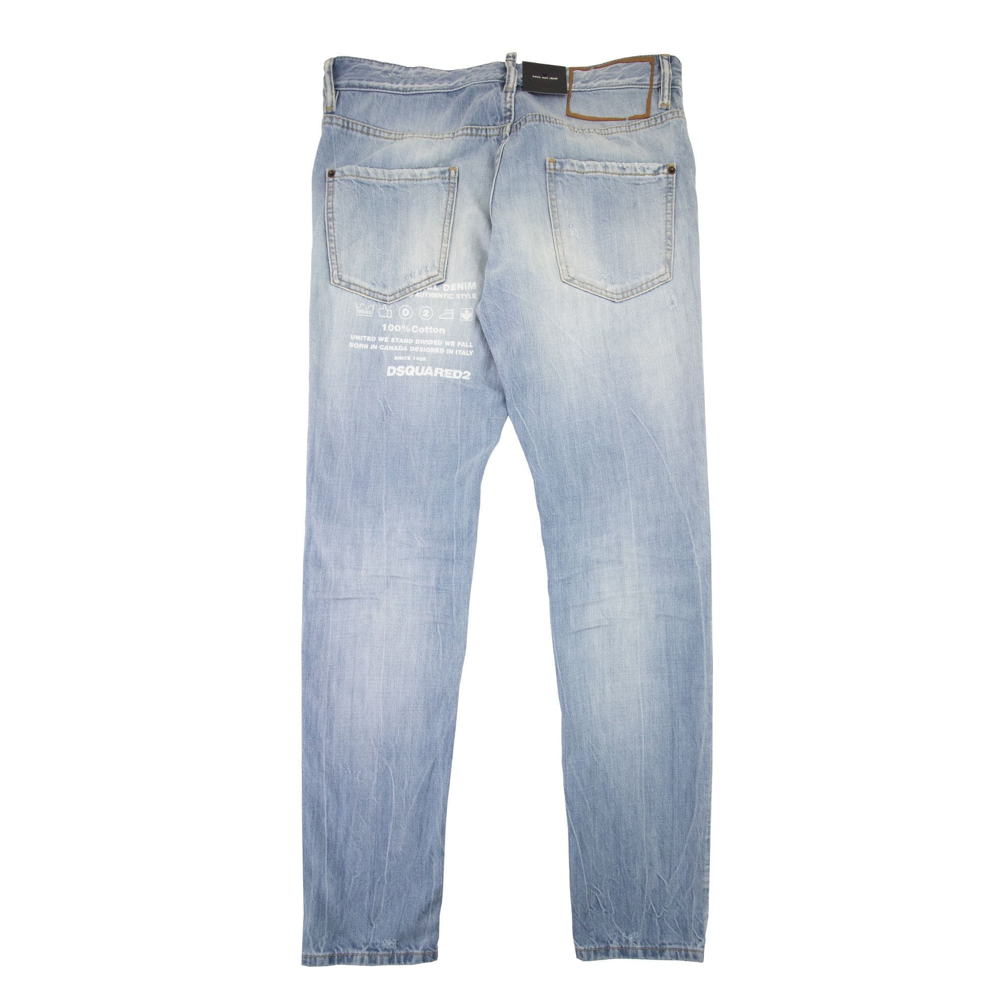 Dsquared2 Light L.a Wash Cool Guy Jean Denim