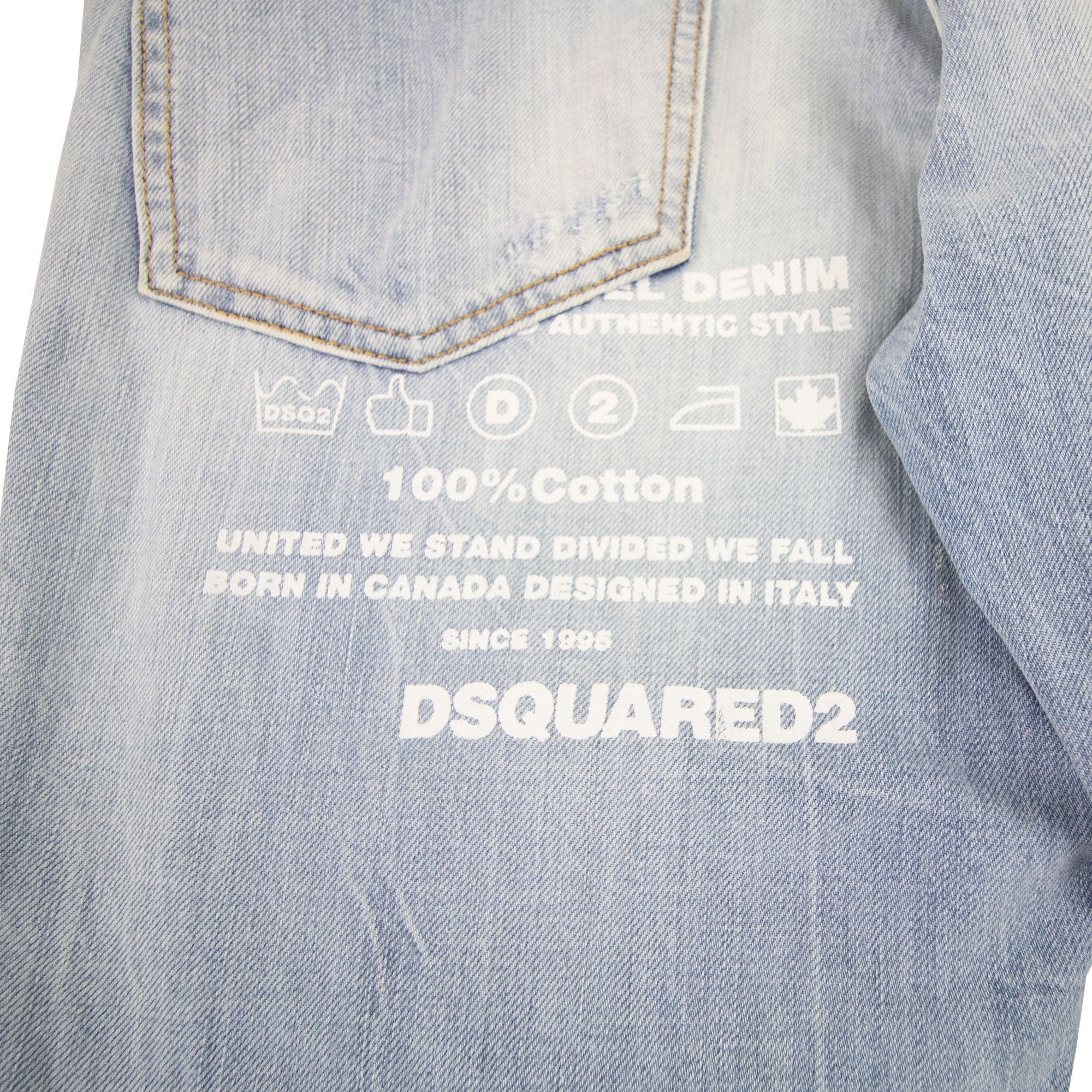 Dsquared2 Light L.a Wash Cool Guy Jean Denim
