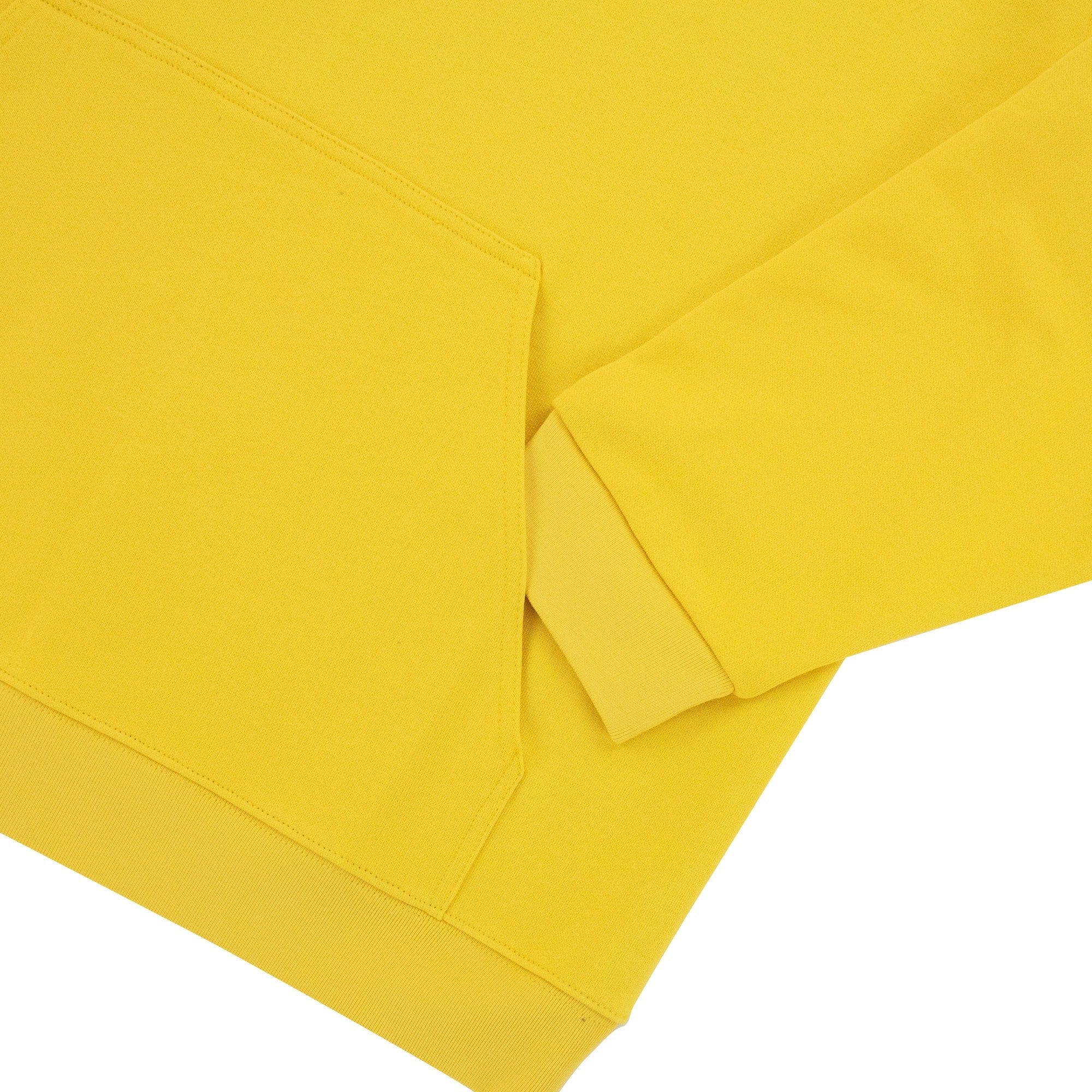 Balenciaga Political Campaign Embroidery Hoodie Yellow