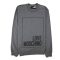 Love Moschino Box Logo Sweater Dark Grey