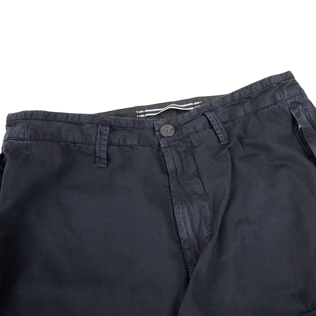 Stone Island Compass Badge Cargo Trousers Navy V0120