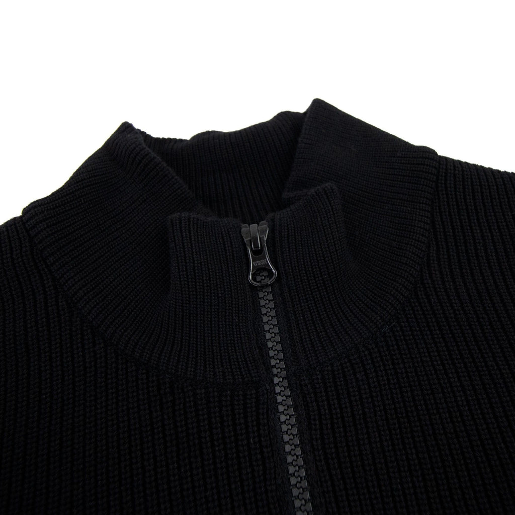 Stone Island 551d8 Knitted Cardigan Black V0029