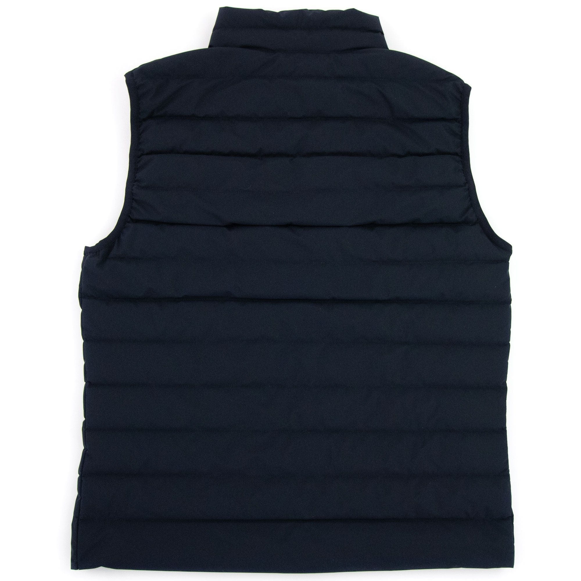 Emporio Armani Quilted-nylon Sleeveless Down Jacket Navy